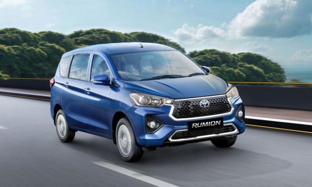 Ertiga-Based Toyota Rumion MPV Unveiled In India; Prices To Be Announced Soon