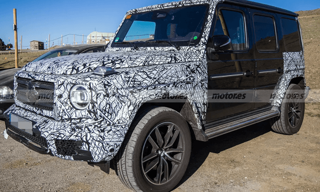 2024 Mercedes-Benz G-Class Facelift Spotted Testing