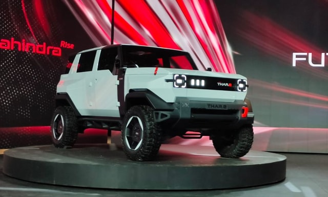 Mahindra Unveils Thar.e Electric SUV Concept Mahindra Unveils Thar.e Electric SUV Concept