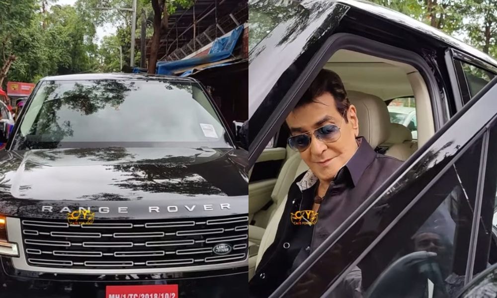 Bollywood Star Jeetendra Brings Home A Black Range Rover Bollywood Star Jeetendra Brings Home A Black Range Rover