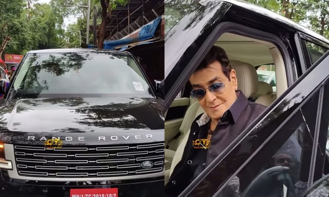 Bollywood Star Jeetendra Brings Home A Black Range Rover Bollywood Star Jeetendra Brings Home A Black Range Rover