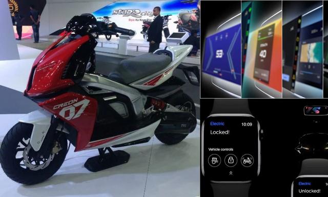 TVS Motor Company has given us a sneak peek at the instrument console and other connectivity features of the electric scooter