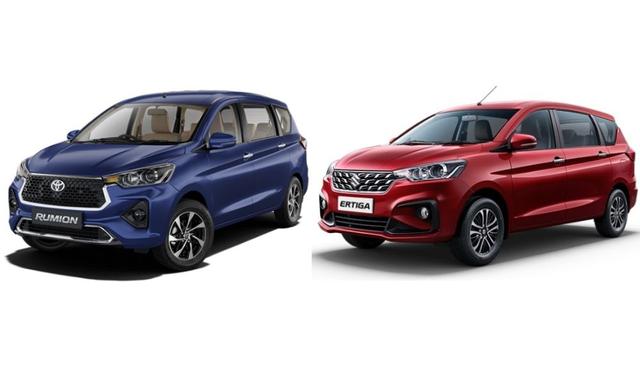 Toyota Rumion vs Maruti Suzuki Ertiga: What Are The Differences?