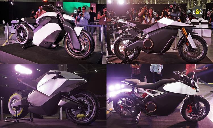 On Independence Day, Ola Electric showcased four electric motorcycles named the Cruiser, Adventure, Roadster and Diamondhead. 