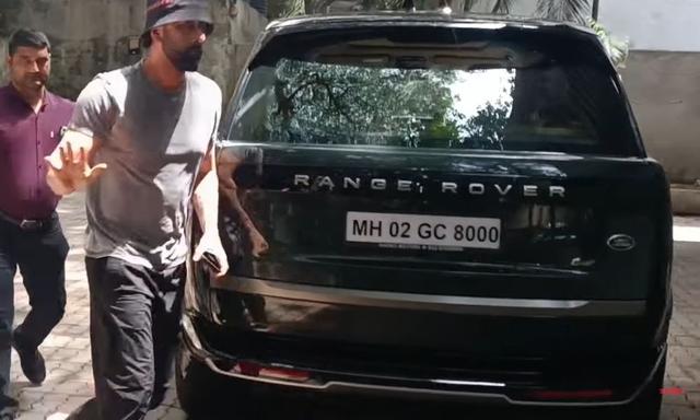 Bollywood Actor Ranbir Kapoor Spotted with his 2023 Range Rover