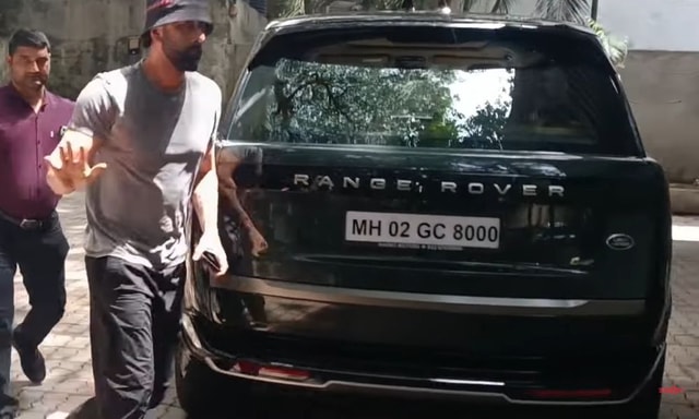 Bollywood Actor Ranbir Kapoor Spotted With His 2023 Range Rover Bollywood Actor Ranbir Kapoor Spotted With His 2023 Range Rover