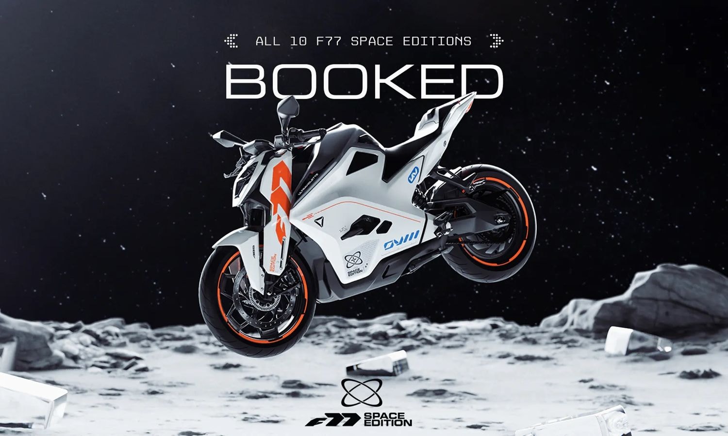 All 10 Units Of Ultraviolette F77 Space Edition Booked All 10 Units Of Ultraviolette F77 Space Edition Booked