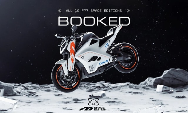 All 10 Units Of Ultraviolette F77 Space Edition Booked All 10 Units Of Ultraviolette F77 Space Edition Booked