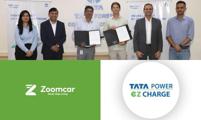 Tata Power Associates With Zoomcar To Expand EV Charging Infrastructure In India