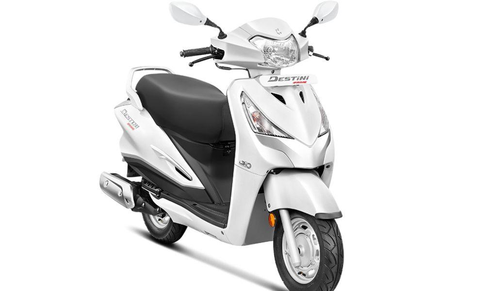 The Hero Destini Prime is priced at Rs 71,499, Rs 6,880 less than the Destini 125 XTEC