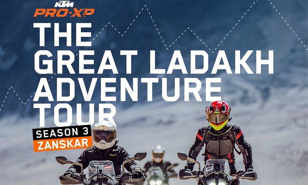 KTM Great Ladakh Adventure Season 3 To Commence From August 12 KTM Great Ladakh Adventure Season 3 To Commence From August 12