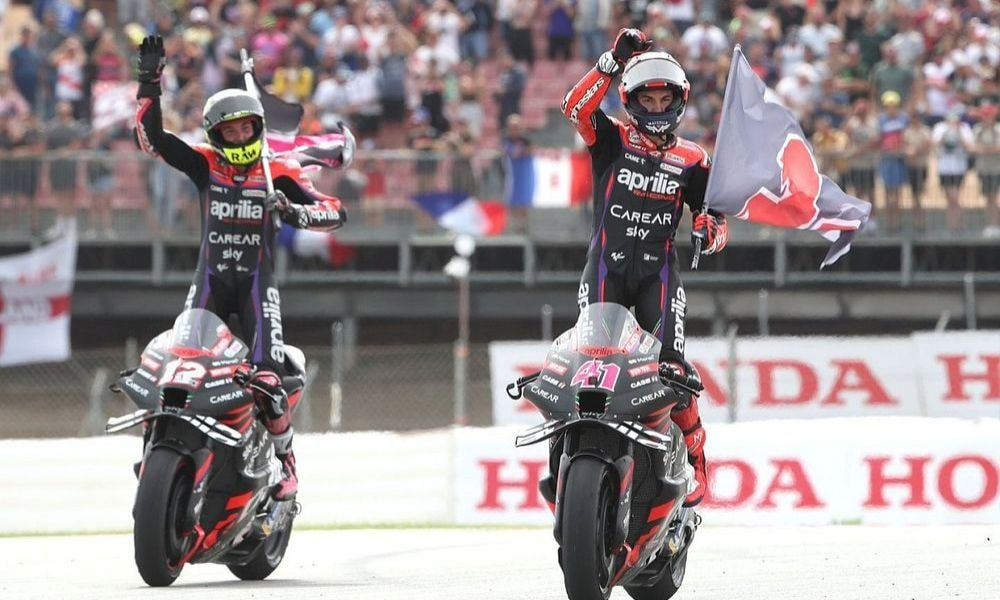 MotoGP: Aleix Espargaro And Aprilia Secure Dream 1-2 In Spain After Chaotic Crashes Leaves Ducati Duo Injured MotoGP: Aleix Espargaro And Aprilia Secure Dream 1-2 In Spain After Chaotic Crashes Leaves Ducati Duo Injured
