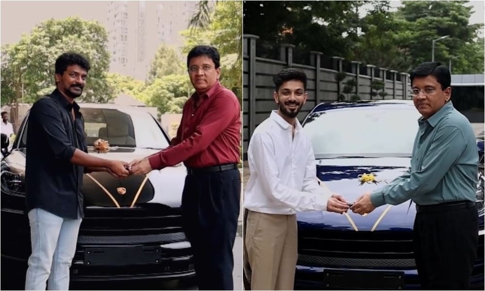 Jailer Producer Gifts Porsche Macan To Director Nelson And Music Director Anirudh Jailer Producer Gifts Porsche Macan To Director Nelson And Music Director Anirudh