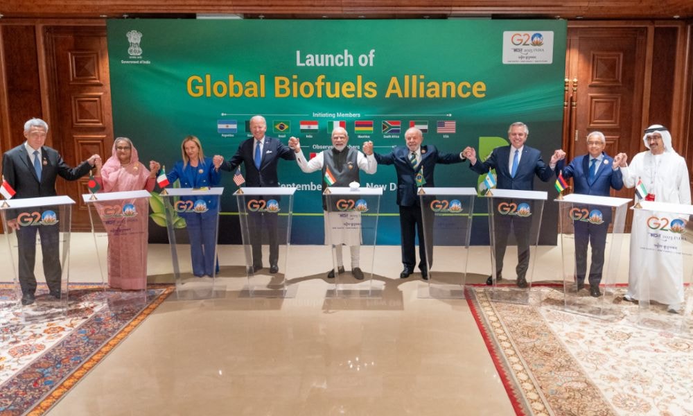 Global Biofuel Alliance Announced At G20 Summit In India Global Biofuel Alliance Announced At G20 Summit In India