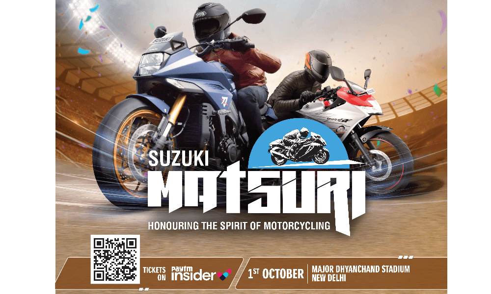 Suzuki Motorcycle India To Host 'Suzuki Matsuri 2023' Event in New Delhi Suzuki Motorcycle India To Host 'Suzuki Matsuri 2023' Event in New Delhi