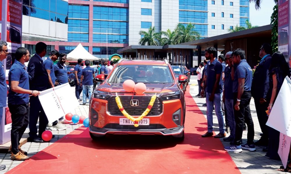 Honda Delivers 200 Units Of The Elevate In Chennai  Honda Delivers 200 Units Of The Elevate In Chennai