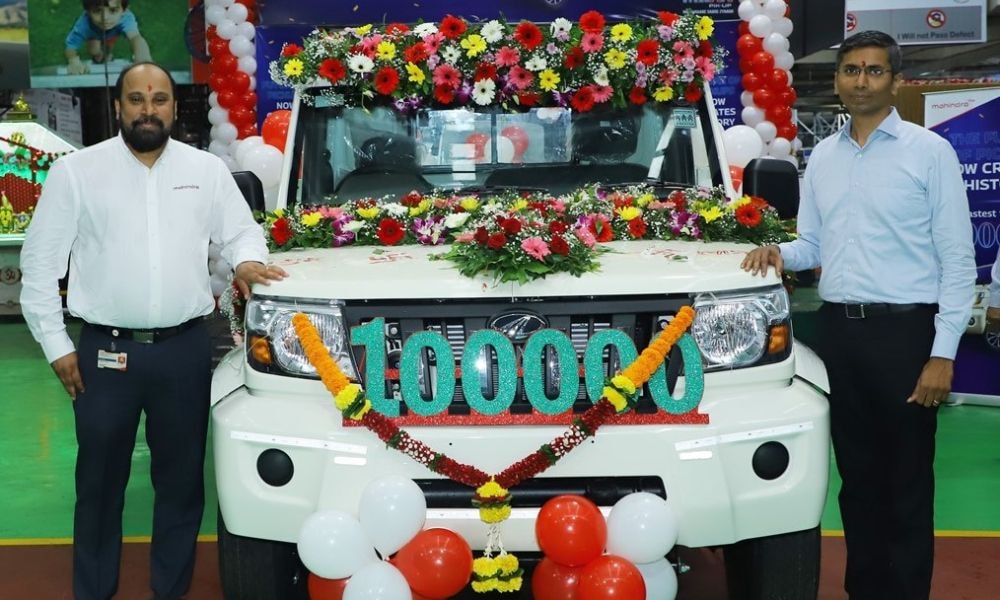 Mahindra Bolero Maxx Pik-Up Crosses 1 Lakh Units Production Milestone Mahindra Bolero Maxx Pik-Up Crosses 1 Lakh Units Production Milestone