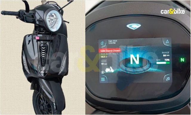 2024 Bajaj Chetak Premium ‘Tecpac’ With Colour TFT Display Spotted Ahead Of Launch 2024 Bajaj Chetak Premium ‘Tecpac’ With Colour TFT Display Spotted Ahead Of Launch