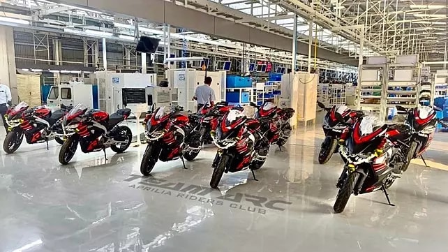 Aprilia RS457 Production Begins; Deliveries To Commence From March 1 Aprilia RS457 Production Begins; Deliveries To Commence From March 1