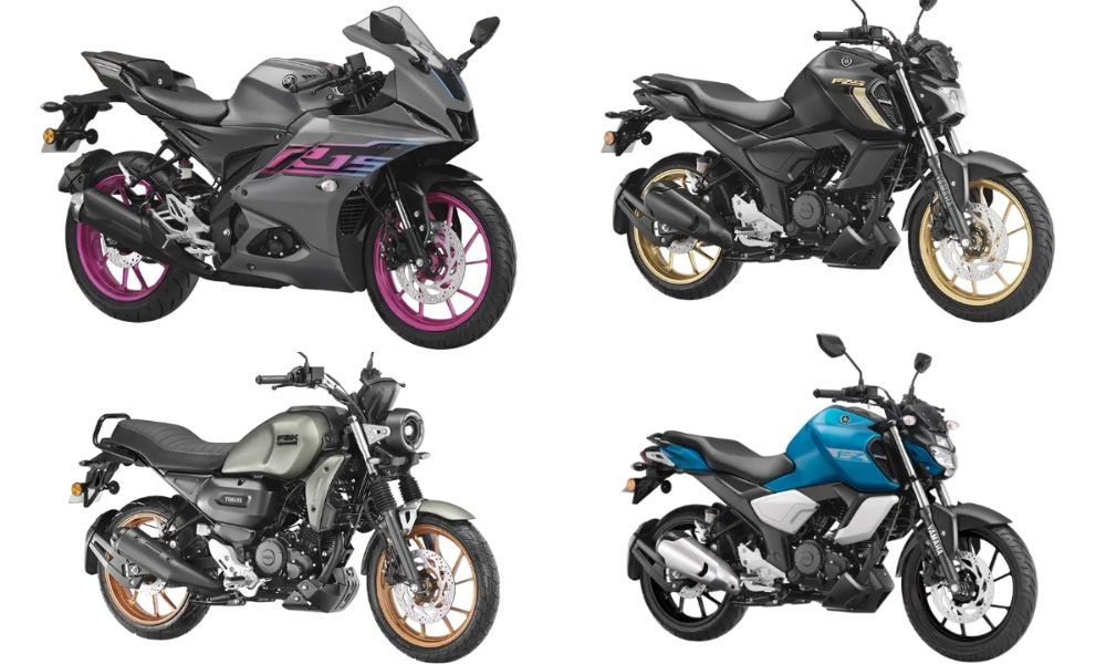 Yamaha R15 V4.0, FZ-S and FZ-X Motorcycles Gain New Paint Options For 2024 Yamaha R15 V4.0, FZ-S and FZ-X Motorcycles Gain New Paint Options For 2024