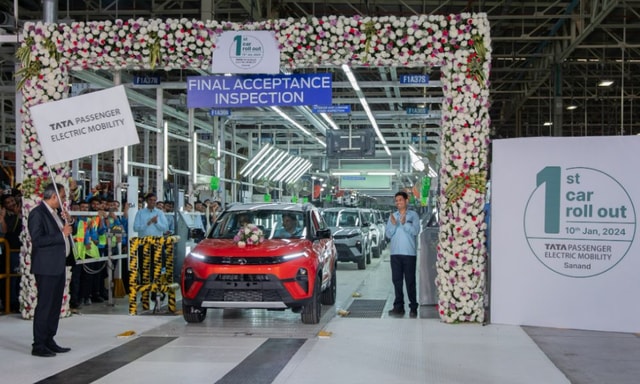 Tata To Roll Out EVs From Sanand Plant From April 2024 Tata To Roll Out EVs From Sanand Plant From April 2024