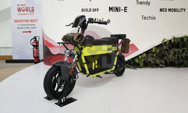 Hero MotoCorp Unveils Mini-Max EV Concept At Hero World 2024 Hero MotoCorp Unveils Mini-Max EV Concept At Hero World 2024