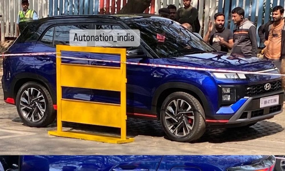 Hyundai Creta N Line Spied During TVC Shoot Prior To Its Launch Hyundai Creta N Line Spied During TVC Shoot Prior To Its Launch
