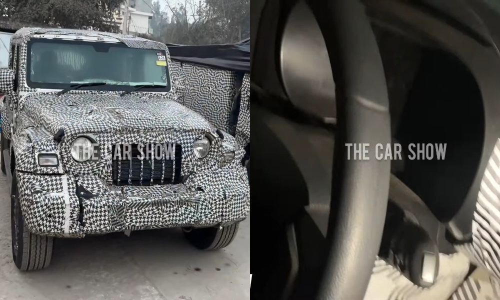 Mahindra Thar 5-Door To Get Digital Instrument Console, Reveal Latest Spy Shots Mahindra Thar 5-Door To Get Digital Instrument Console, Reveal Latest Spy Shots