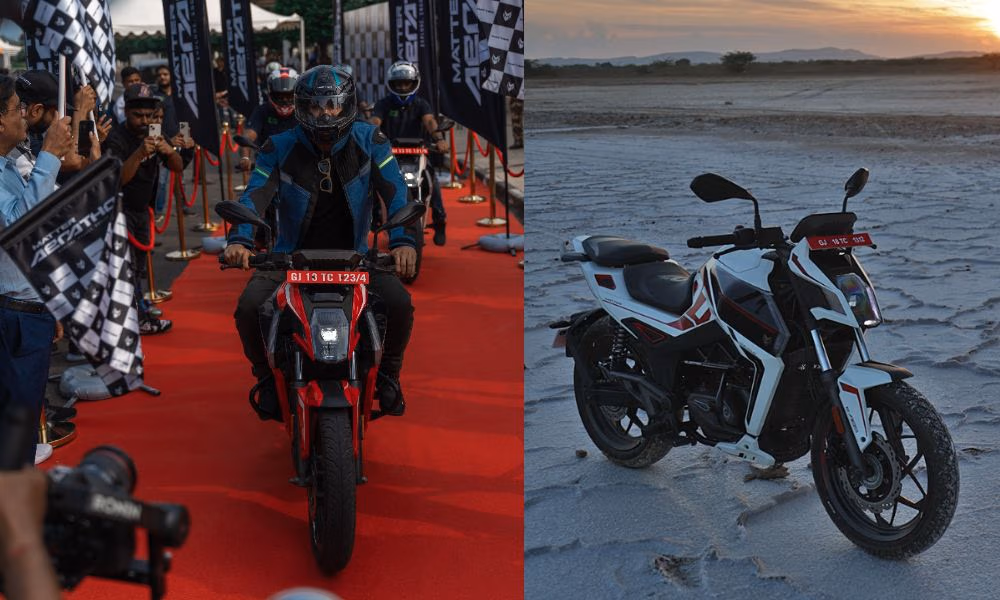 Matter Aera Electric Motorcycle To Cover 25,000 KM Across India During 'Aerathon' Ride Matter Aera Electric Motorcycle To Cover 25,000 KM Across India During 'Aerathon' Ride