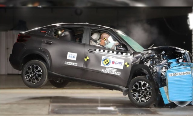 Citroen Basalt Scores 4 Stars In Bharat NCAP Crash Tests Citroen Basalt Scores 4 Stars In Bharat NCAP Crash Tests