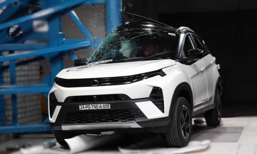 Tata Nexon ICE Awarded 5 Stars In Bharat NCAP Crash Test Tata Nexon ICE Awarded 5 Stars In Bharat NCAP Crash Test