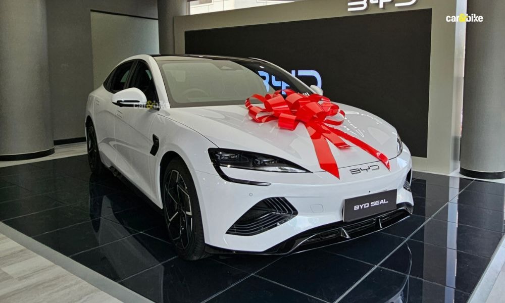 BYD Seal Performance Gets Rs 2 Lakh Discount As Part Of Festive Offer BYD Seal Performance Gets Rs 2 Lakh Discount As Part Of Festive Offer