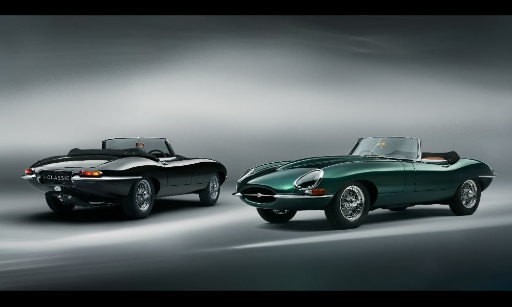 Jaguar Classic Bespoke E-Type Commemoratives Feature 18K Gold And Silver Trim Jaguar Classic Bespoke E-Type Commemoratives Feature 18K Gold And Silver Trim