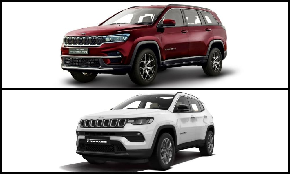 Jeep Meridian Longitude vs Jeep Compass Longitude (O): Which Offers More Value Under Rs 25 Lakh? Jeep Meridian Longitude vs Jeep Compass Longitude (O): Which Offers More Value Under Rs 25 Lakh?