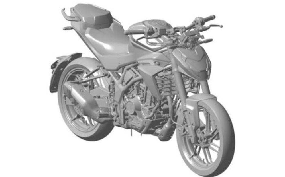 Hero Xtunt 2.5R Based Motorcycle Patent Image Leaked Hero Xtunt 2.5R Based Motorcycle Patent Image Leaked