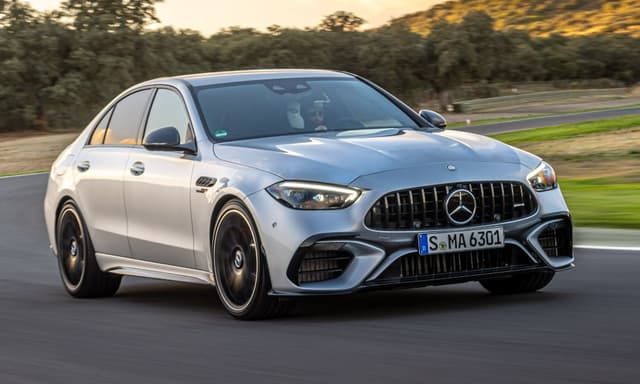New Mercedes-AMG C 63 S E-Performance India Launch On November 12 The latest C 63 drops the V8 engine for a plug-in hybrid four-cylinder powertrain developing 671 bhp and 1020 Nm.