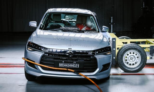 New Maruti Suzuki Dzire Earns Five-Star Rating In Global NCAP Crash Tests Set to be launched on November 11, the fourth-generation Dzire – which will be available in both petrol and CNG forms at launch – has become the first Maruti to secure five stars from GNCAP.