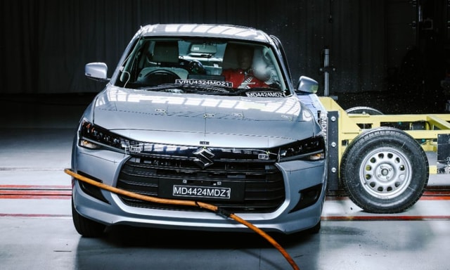 New Maruti Suzuki Dzire Earns Five-Star Rating In Global NCAP Crash Tests New Maruti Suzuki Dzire Earns Five-Star Rating In Global NCAP Crash Tests