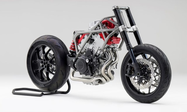 Honda Unveils Electric Compression V3 Engine At EICMA 2024 Honda Unveils Electric Compression V3 Engine At EICMA 2024