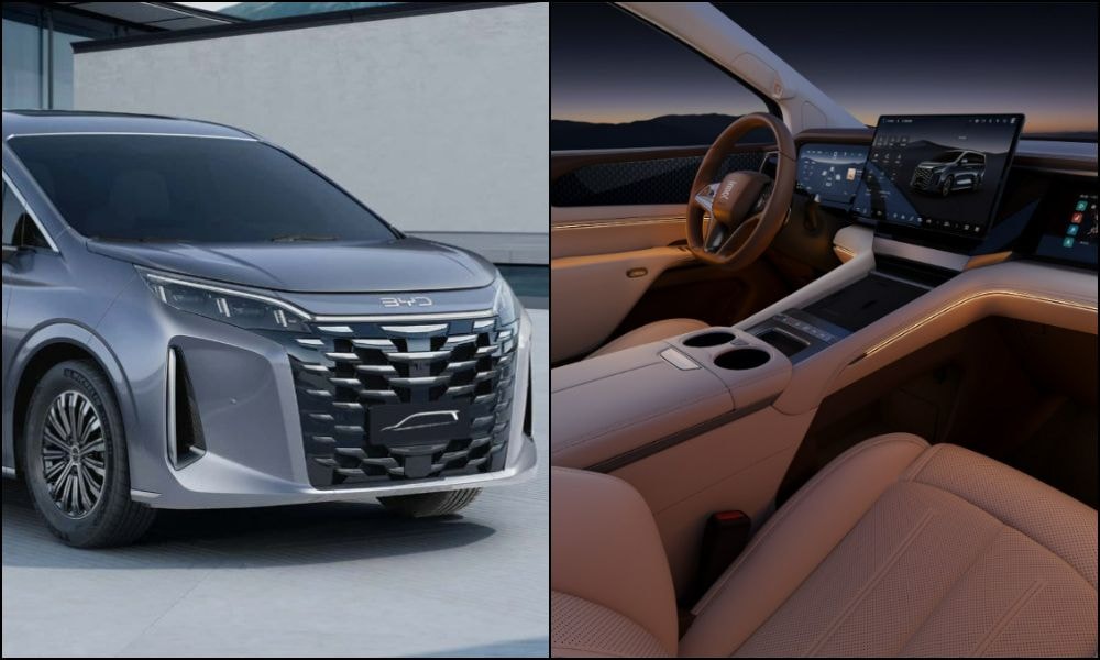 BYD Xia Hybrid Luxury MPV Interior Revealed BYD Xia Hybrid Luxury MPV Interior Revealed