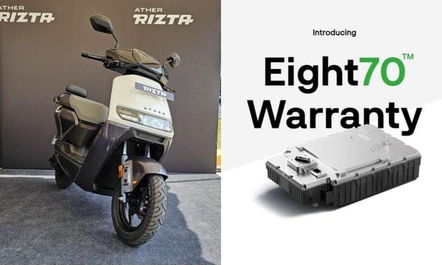 Ather Energy Launches 8-Year Extended Battery Warranty For New 450X, Rizta Buyers Ather Energy Launches 8-Year Extended Battery Warranty For New 450X, Rizta Buyers