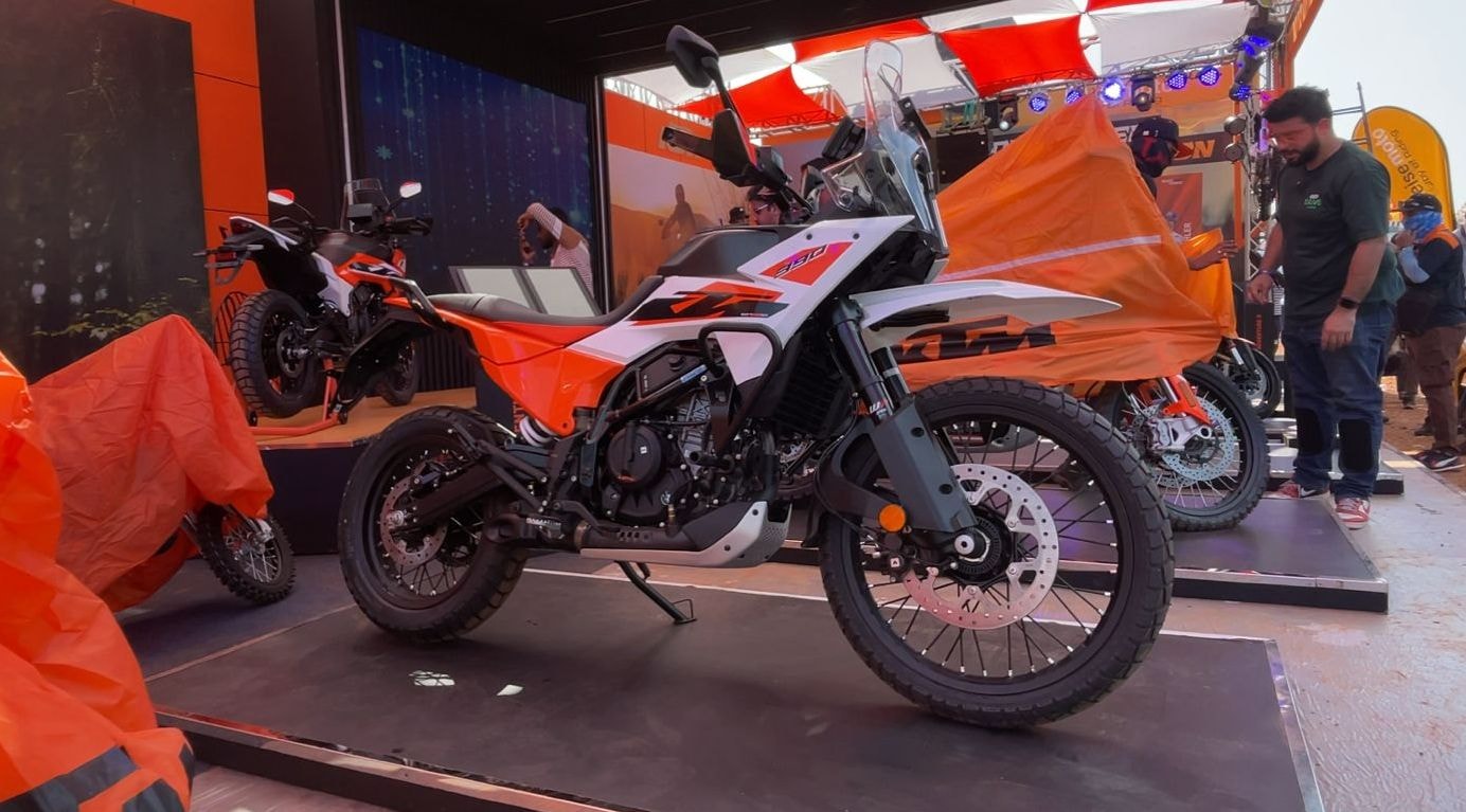 KTM 390 Adventure S At India Bike Week 2024: In Pictures KTM 390 Adventure S At India Bike Week 2024: In Pictures