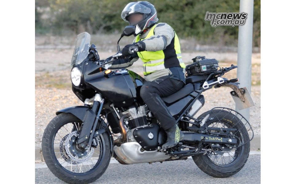 Royal Enfield Himalayan 750 Twin Spied With Clear Pictures! Royal Enfield Himalayan 750 Twin Spied With Clear Pictures!