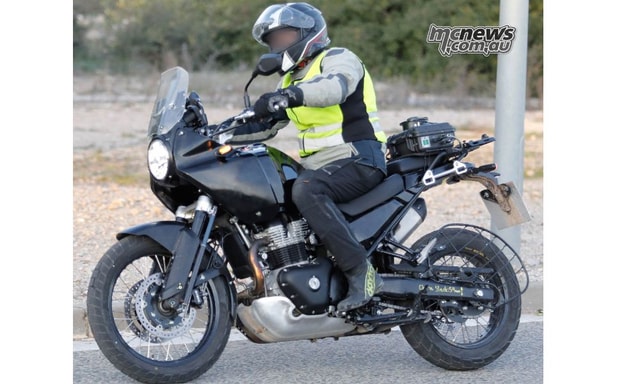 Royal Enfield Himalayan 750 Twin Spied With Clear Pictures! Royal Enfield Himalayan 750 Twin Spied With Clear Pictures!