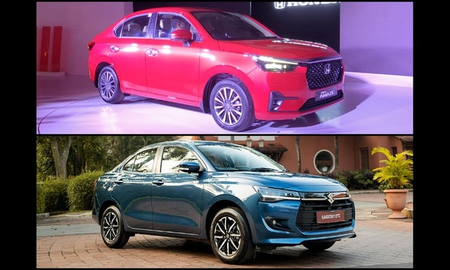 2025 Honda Amaze vs Maruti Suzuki Dzire: Dimensions, Engines, Prices Compared 2025 Honda Amaze vs Maruti Suzuki Dzire: Dimensions, Engines, Prices Compared