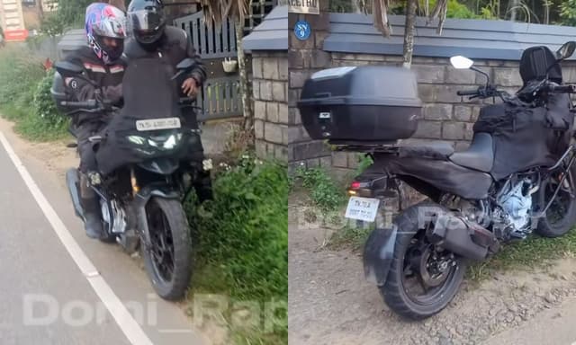 Upcoming 300 cc TVS Adventure Motorcycle Spotted Testing The motorcycle, which is expected to be called the RTX 300, will likely be powered by TVS’s new 300 cc engine