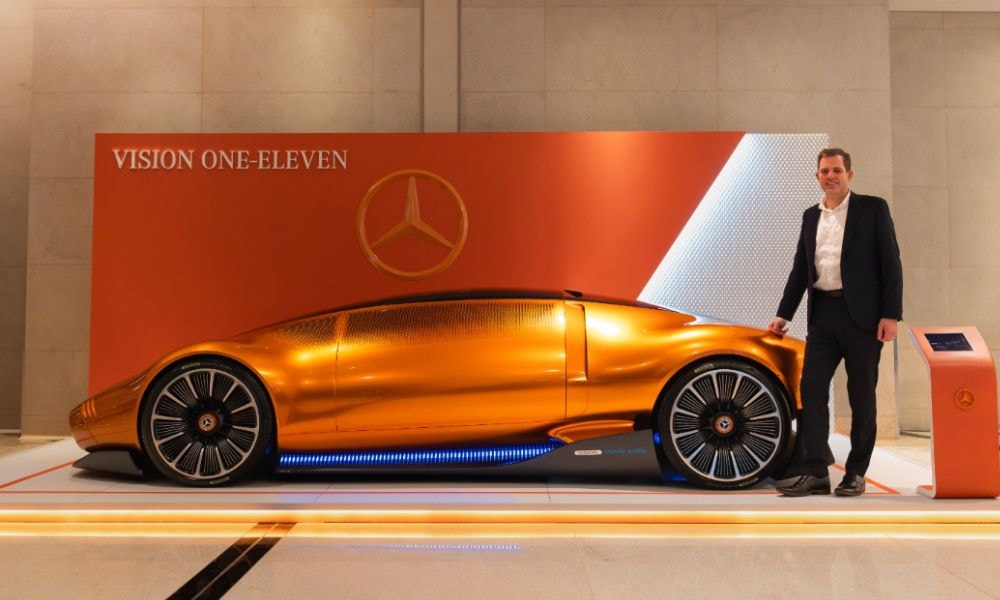 Mercedes-Benz Vision One-Eleven Concept Showcased In Mumbai Mercedes-Benz Vision One-Eleven Concept Showcased In Mumbai