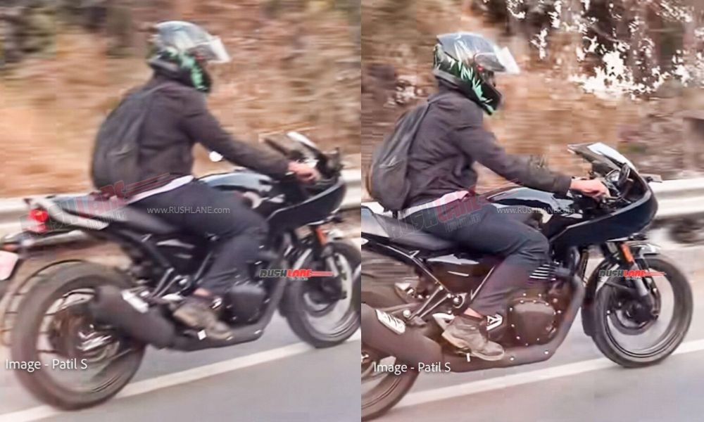Upcoming Triumph Thruxton 400 Spied Ahead Of Debut Upcoming Triumph Thruxton 400 Spied Ahead Of Debut
