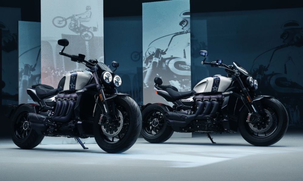 Triumph Rocket 3 Evel Knievel Limited Edition Models Unveiled Triumph Rocket 3 Evel Knievel Limited Edition Models Unveiled