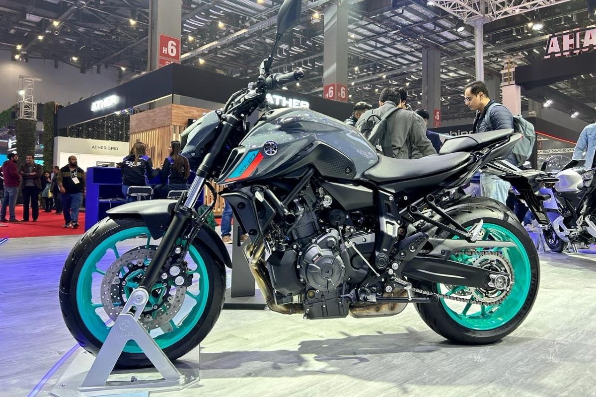 Yamaha YZF-R7, MT-07 Unveiled At Bharat Mobility Global Expo 2024 Yamaha YZF-R7, MT-07 Unveiled At Bharat Mobility Global Expo 2024
